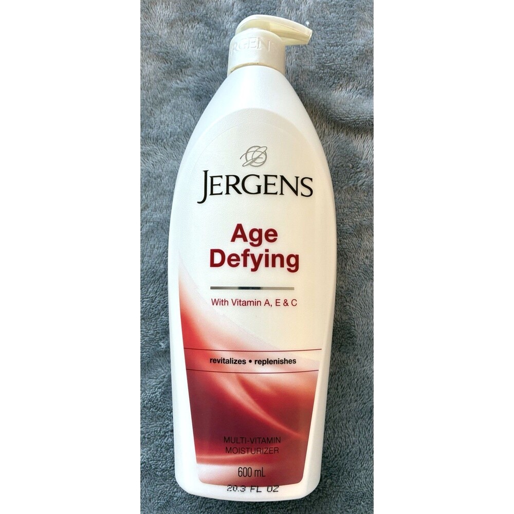 Jergens Age Defying Vitamin A, E & C Multivitamin Moisturizer Body Lotion Cream